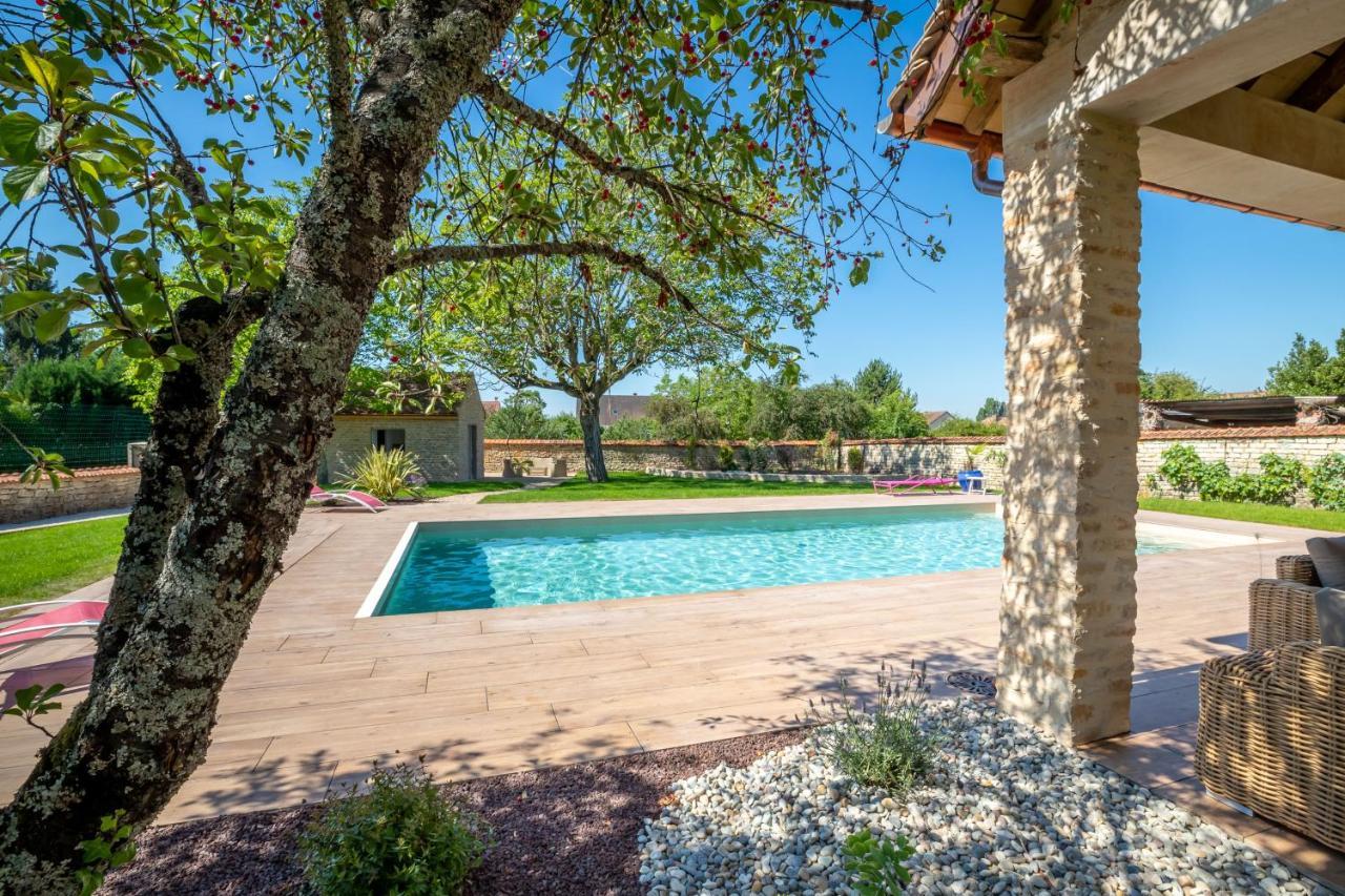 Vila L'Escale De Jules Et Lily Bligny-les-Beaune Exteriér fotografie