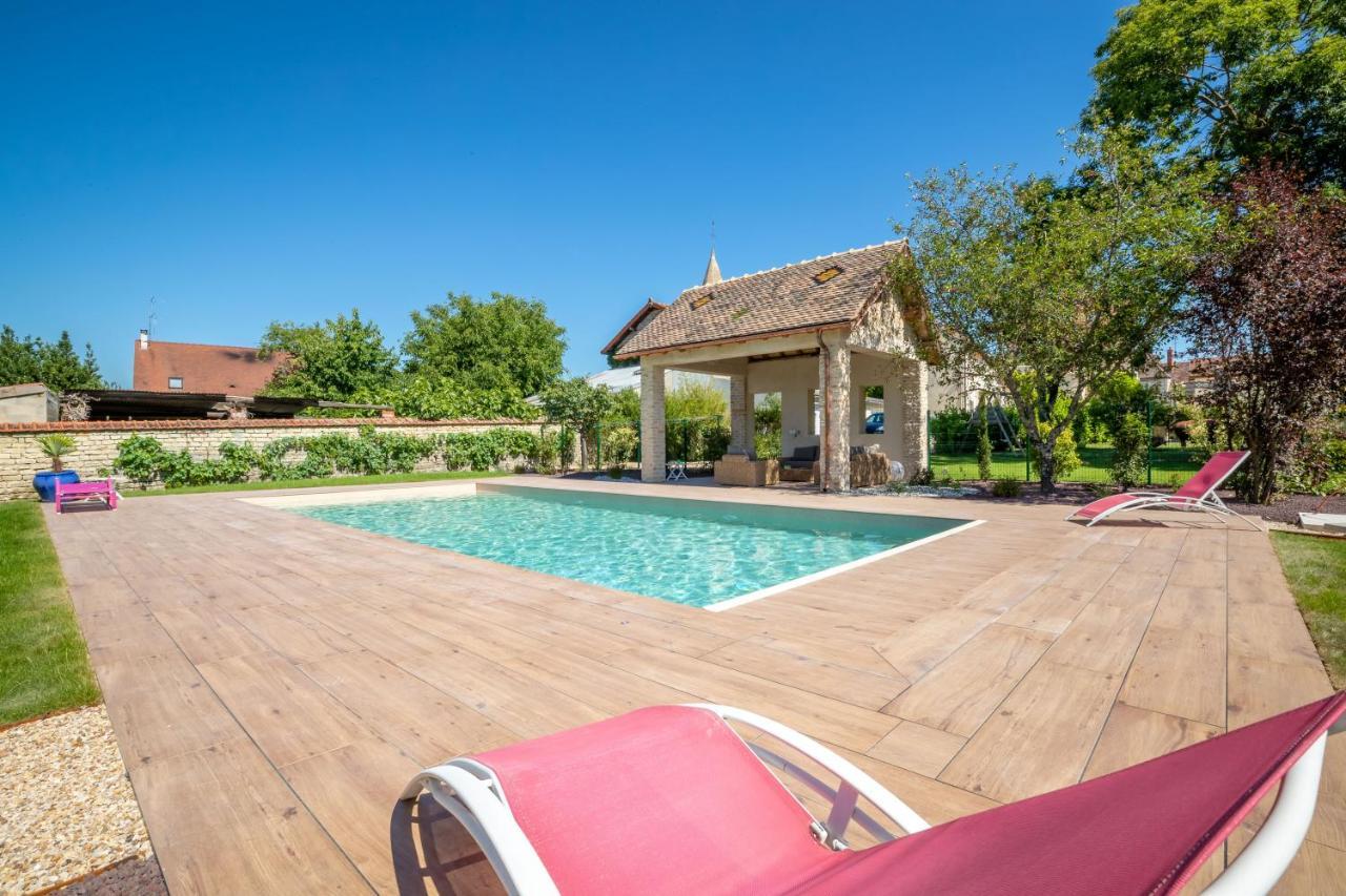 Vila L'Escale De Jules Et Lily Bligny-les-Beaune Exteriér fotografie